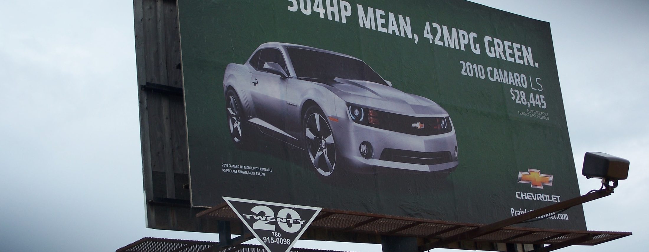20 Twenty Marketing billboard Chevrolet
